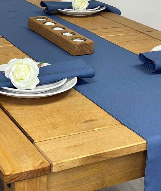 Airforce Blue Table runner