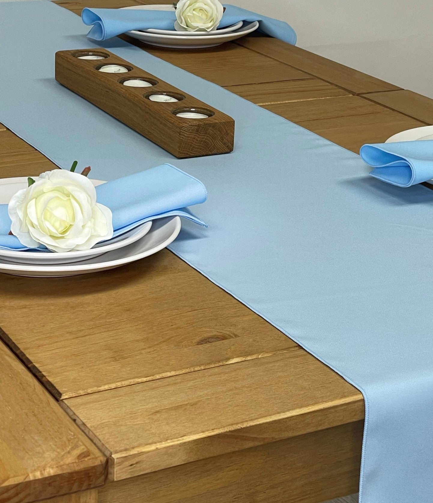 Baby Blue Table Runner