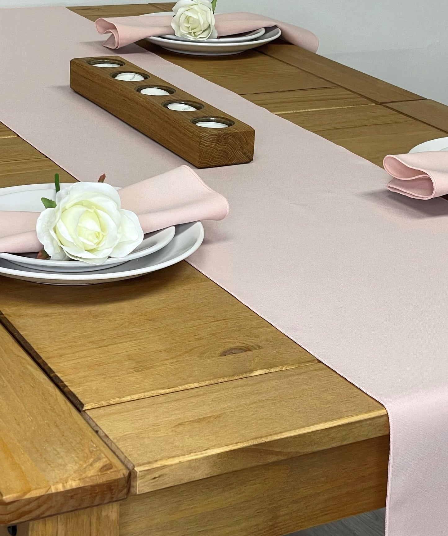 Blush Pink Table Runner