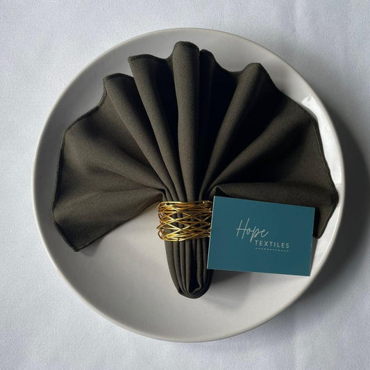 Dark Olive Wholesale Napkins