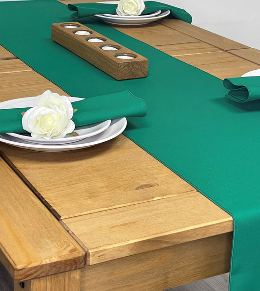 Emerald Green Table Runner