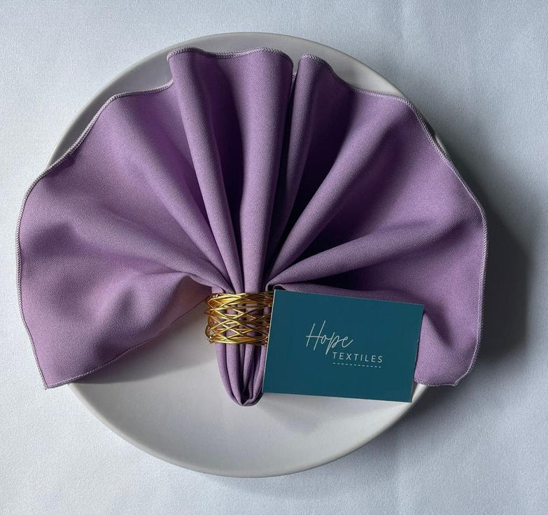 Mauve polyester Napkin