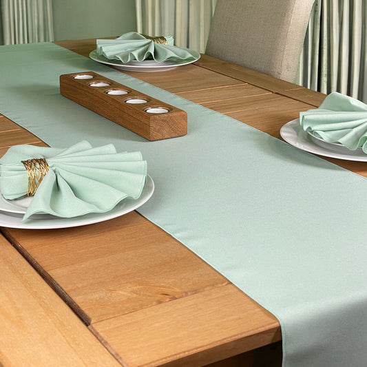 Mint Table Runner and Napkin Set