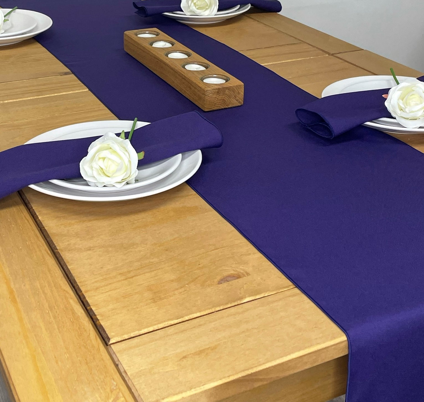 Purple Table Runner