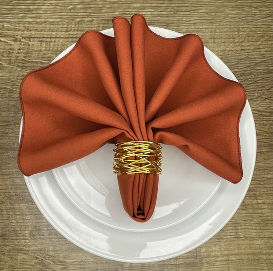 Rust polyester Napkin