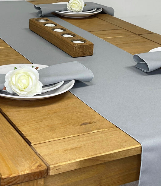 Silver Table Runner