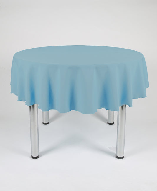 Cornflower Blue Small Round Tablecloth