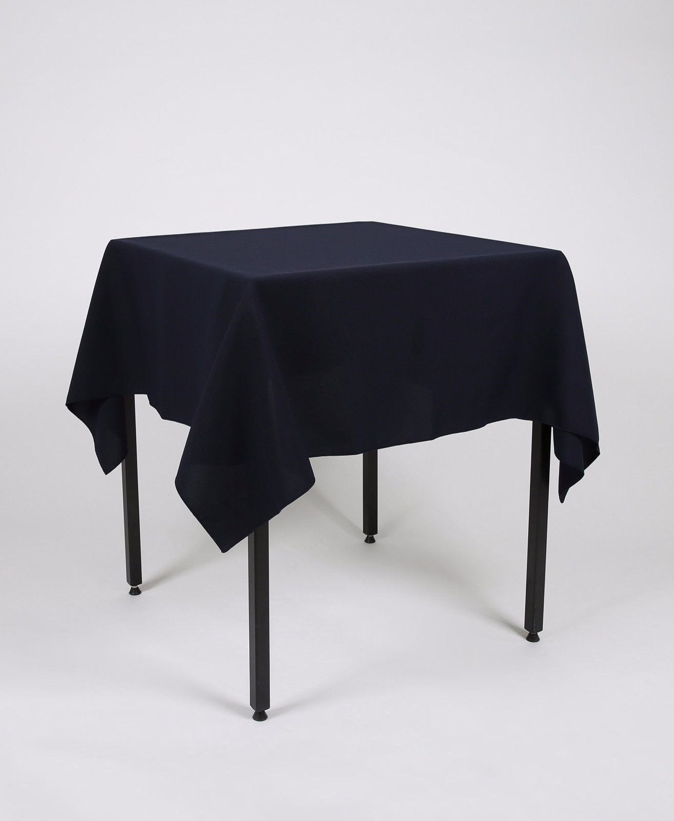 Dark Navy Large square Tablecloth with a Centre Join