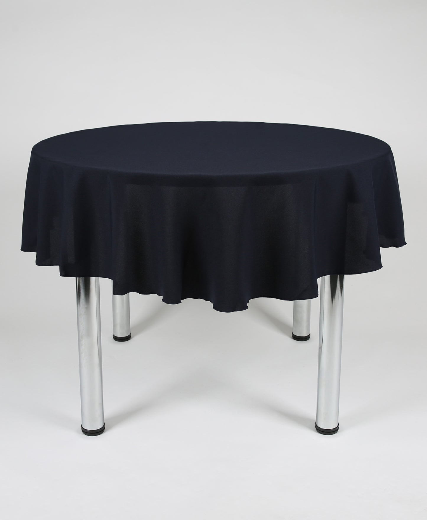 Dark Navy Small Round Tablecloth