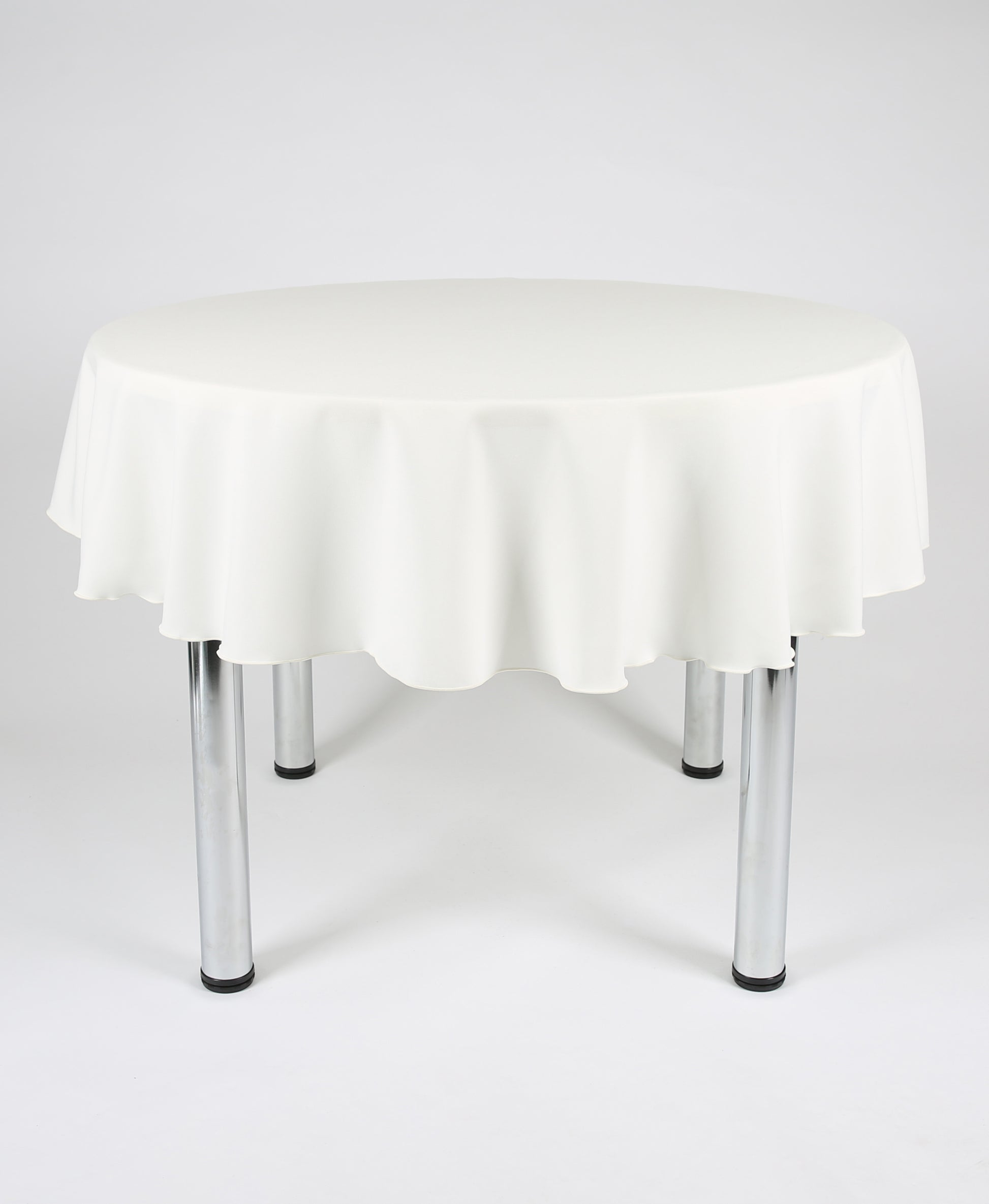 Ivory Small Round Tablecloth