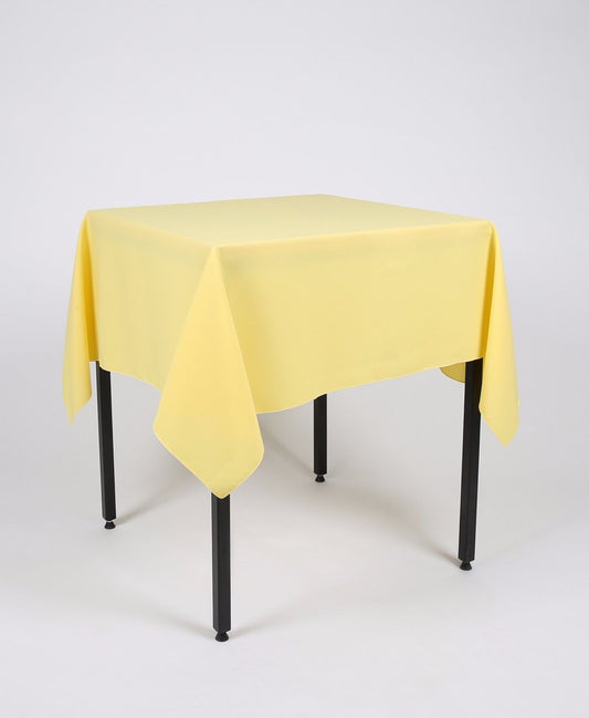 Lemon Large square Tablecloth with a Centre Join