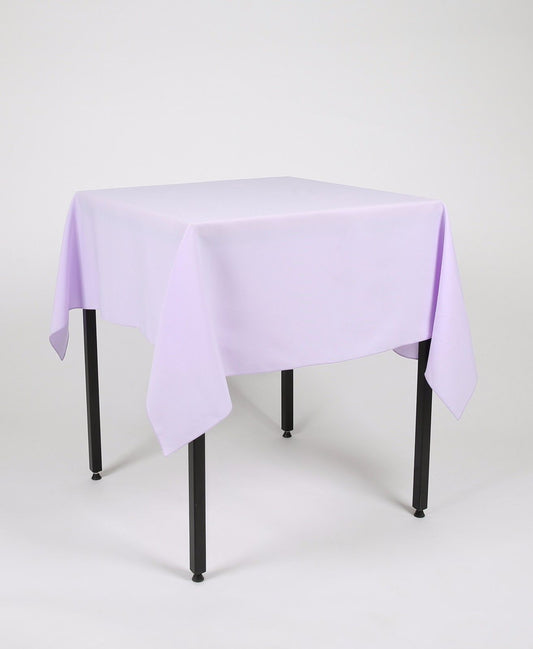 Lilac Large Square Tablecloth with Side Joins