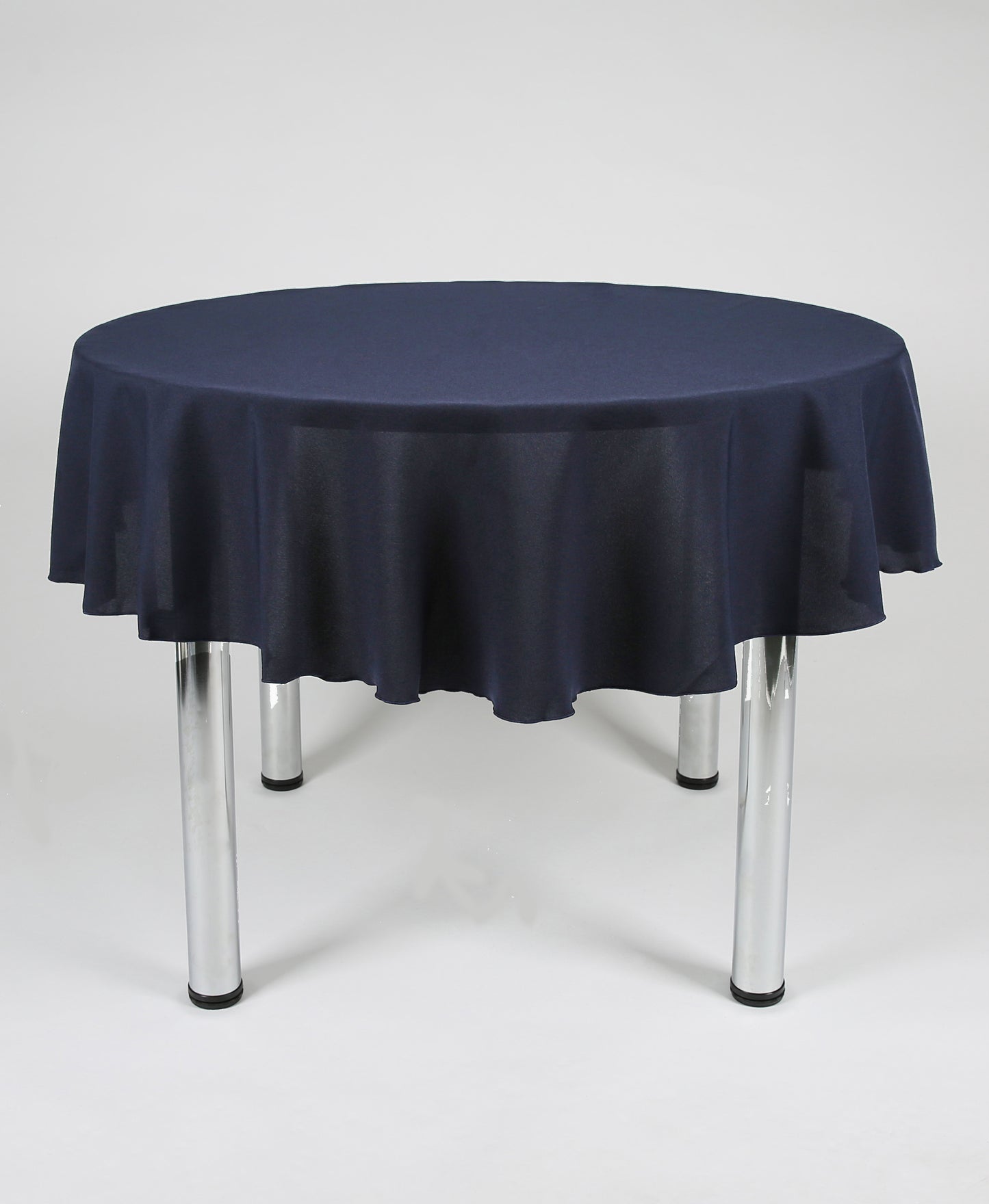 Navy Small Round Tablecloth