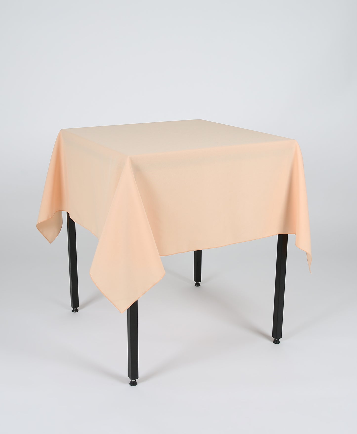 Peach Large Square Tablecloth with Side Joins