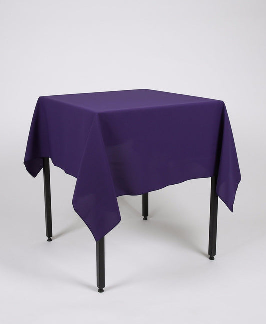 Purple Large Square Tablecloth with Side Joins