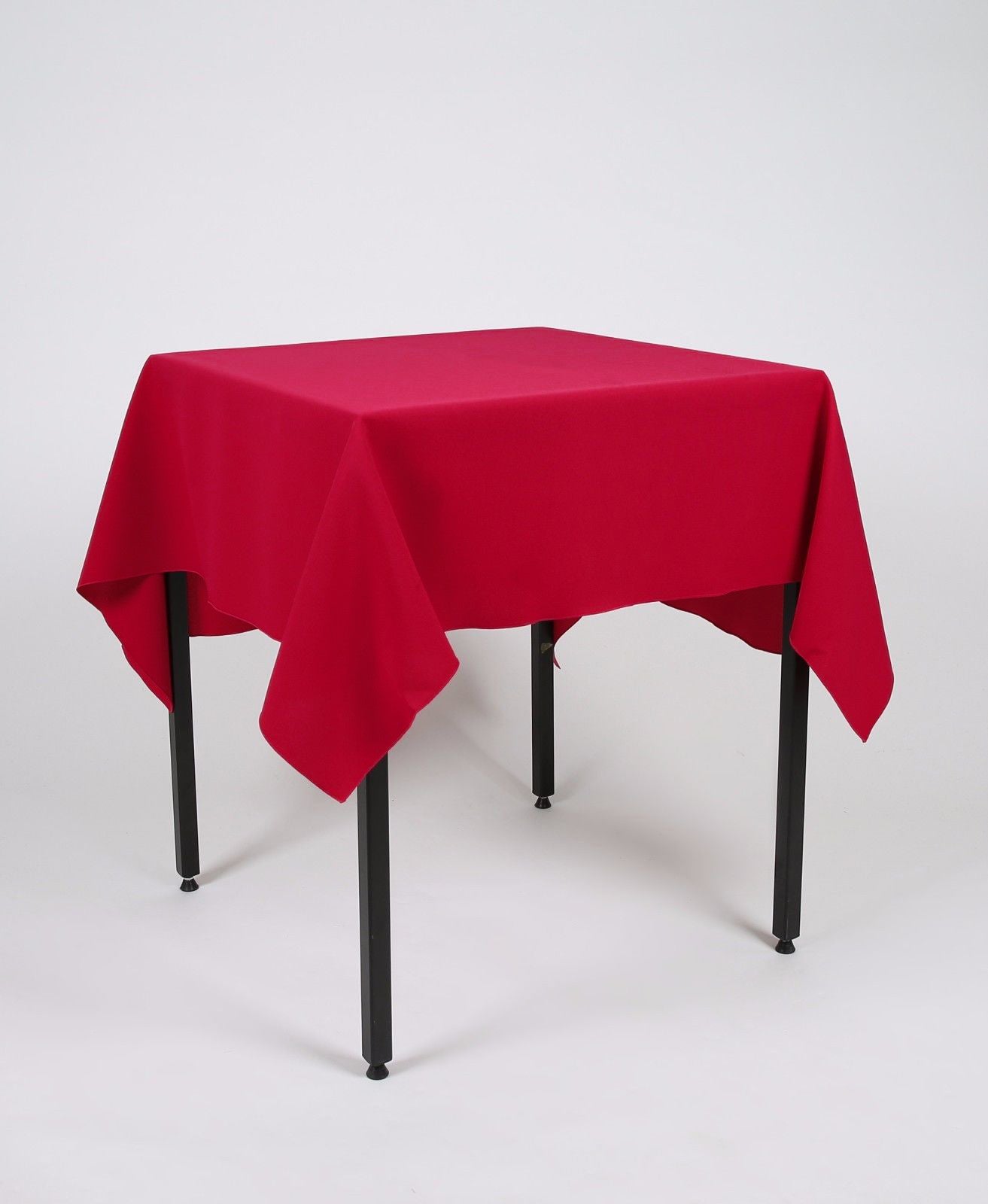 Raspberry Large Square Tablecloth with Side Joins