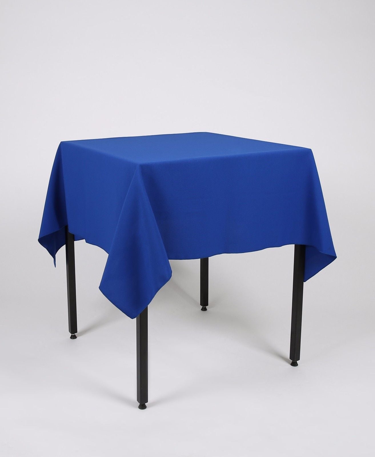 Royal Blue Large Square Tablecloth with Side Joins