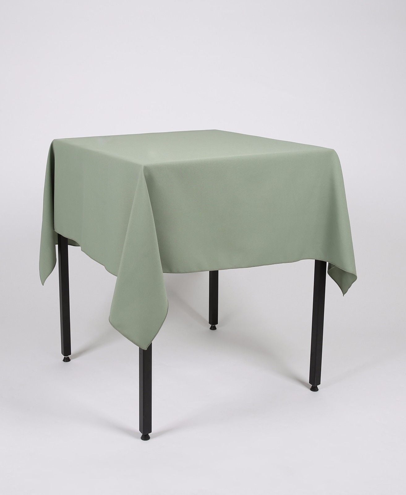 Sage Green Large Square Tablecloth with Side Joins