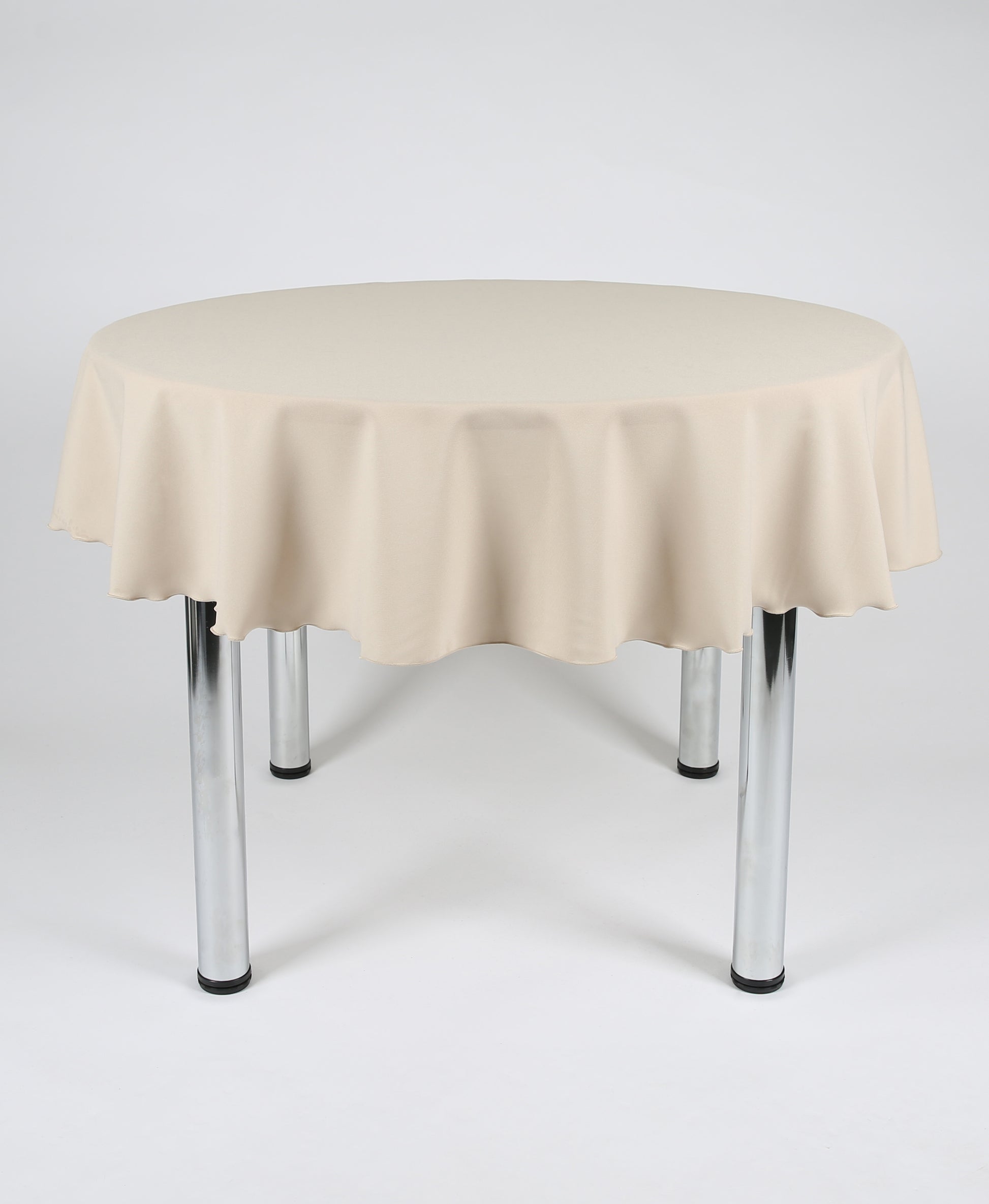 Stone Large Round Tablecloth with a Centre Join