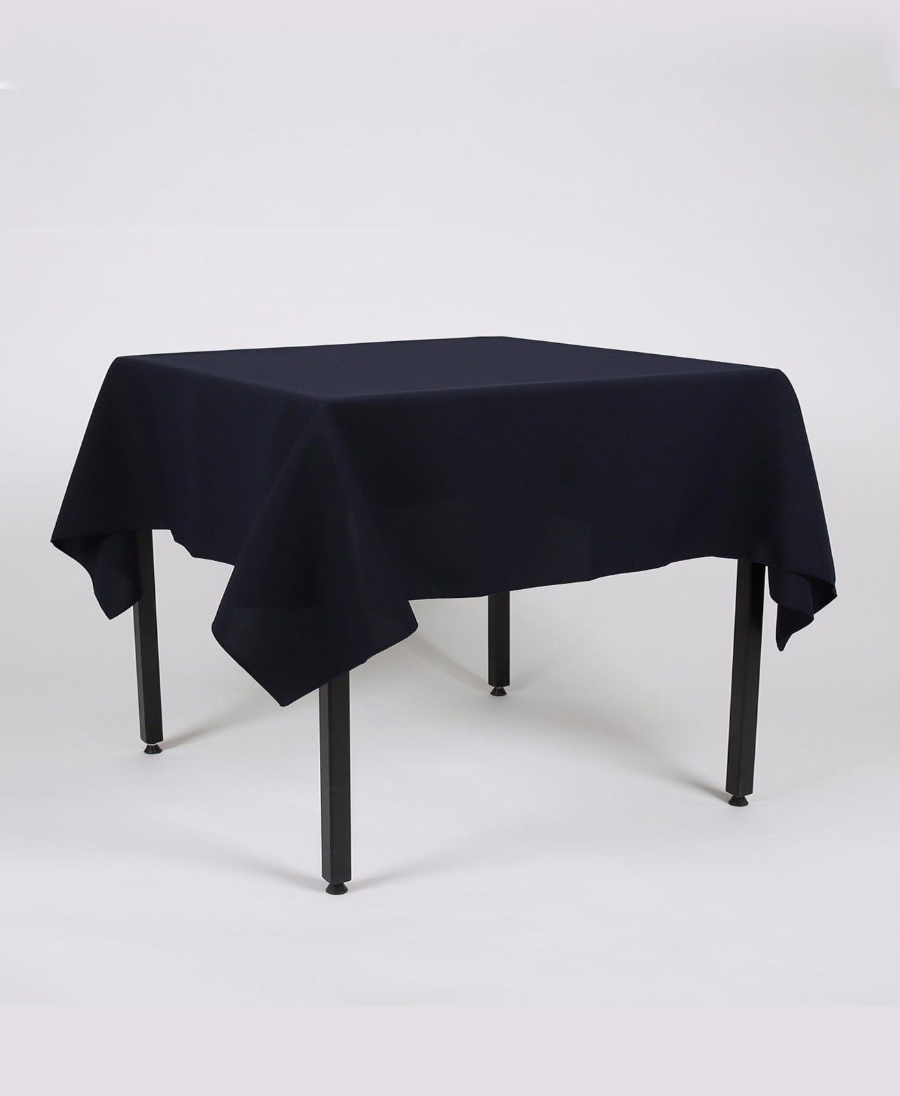 Dark Navy Blue Plain Rectangle Tablecloth