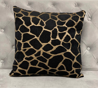 Giraffe Print Cushion Cover 50 Polyester 50 Viscose