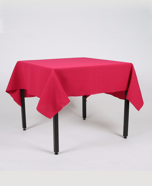 Magenta Plain Rectangle Tablecloth