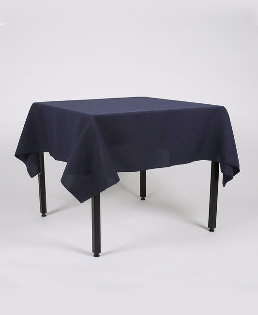 Navy Rectangle Plain Tablecloth - Extra Wide