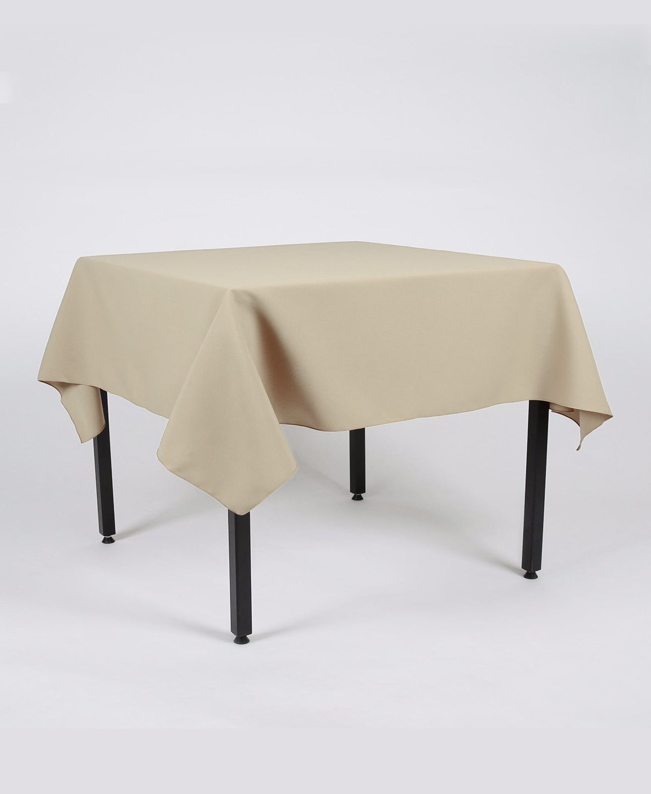 Stone Rectangle Plain Tablecloth - Extra Wide