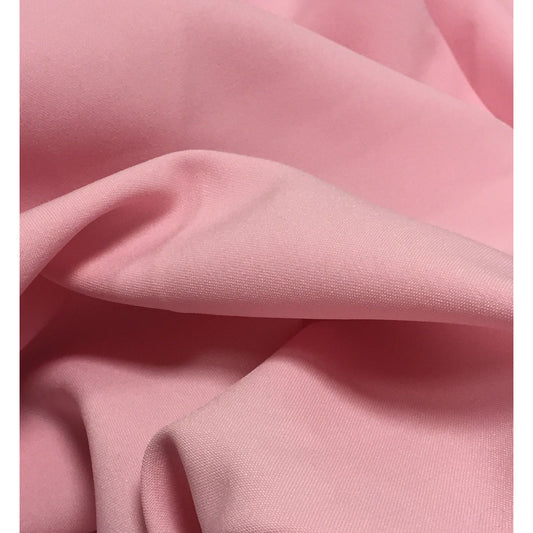 Baby Pink Bi-Stretch Polyester Fabric