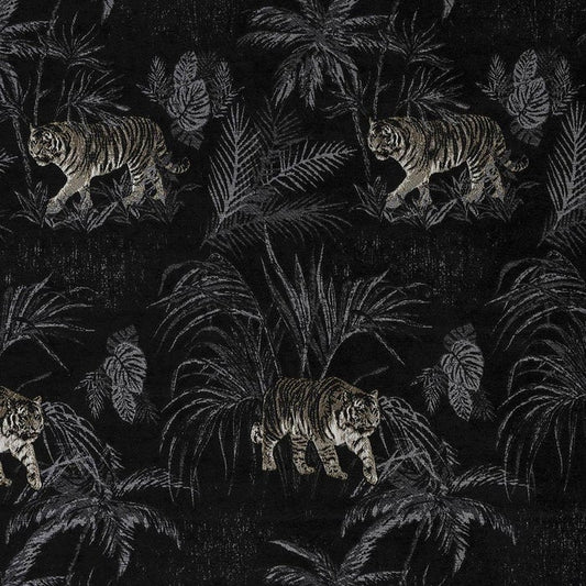 Bengal Tiger Poly-viscose Fabric