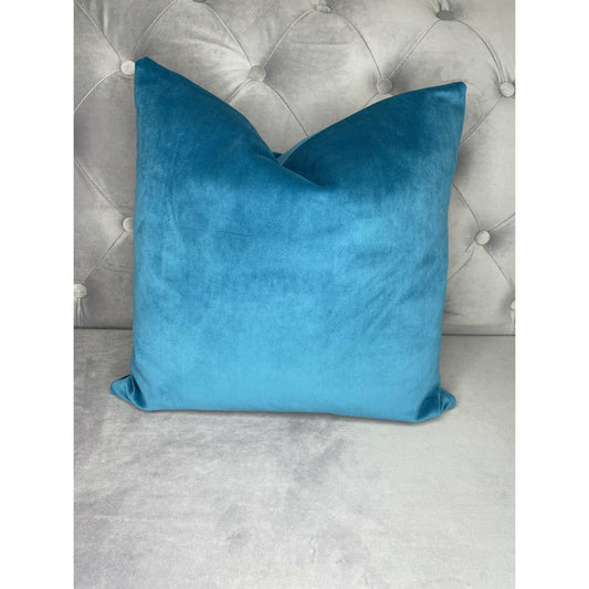 Soft Velvet Cushion Cover - Teal