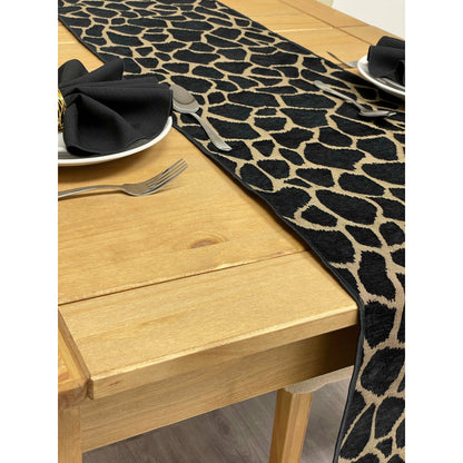 Giraffe Print Table Runner