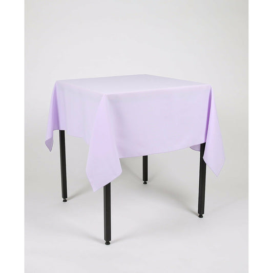 Lilac Plain Square Tablecloth