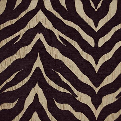 Tiger Stripe Print Poly-viscose Fabric