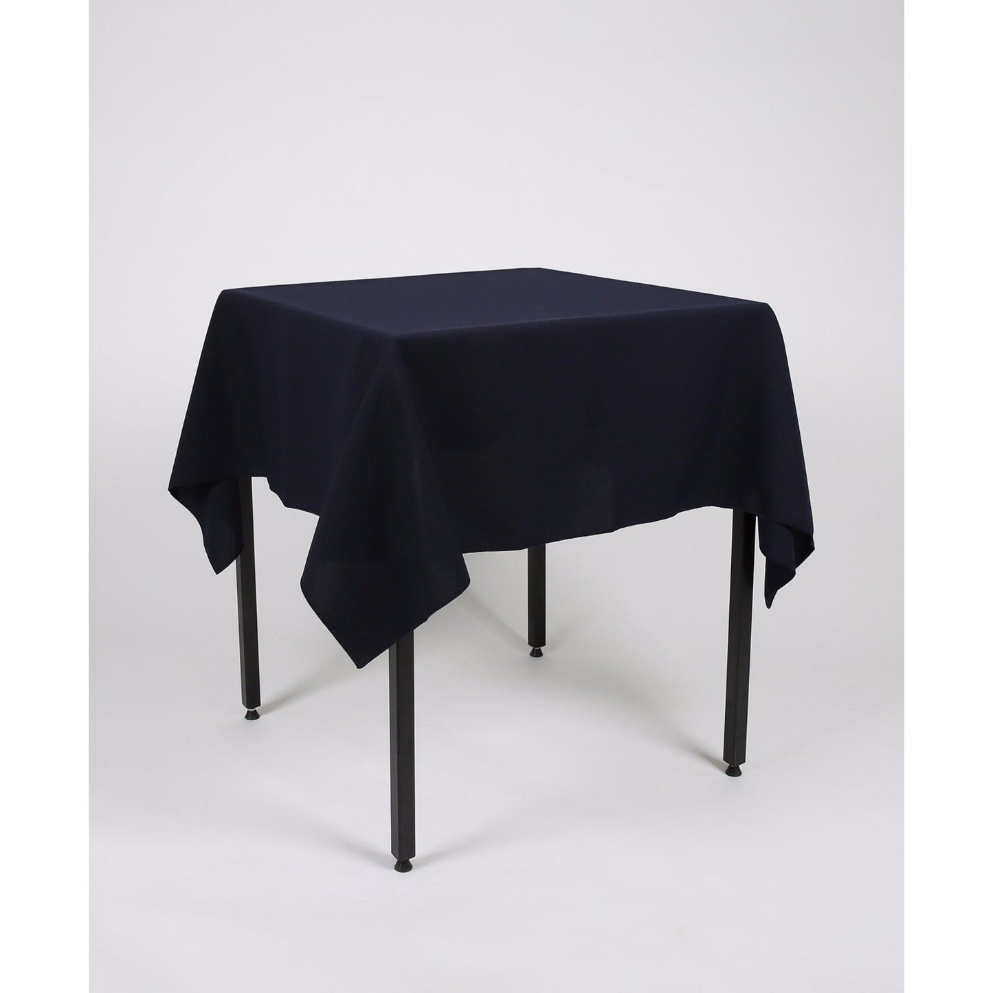 Navy Blue Plain Square Tablecloth- Extra Wide