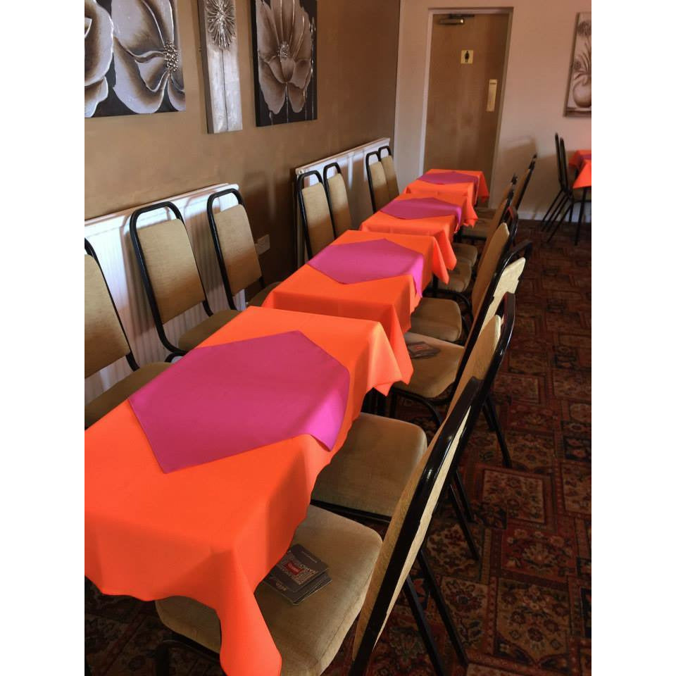 Stone Rectangle Plain Tablecloth - Pub Style Tables