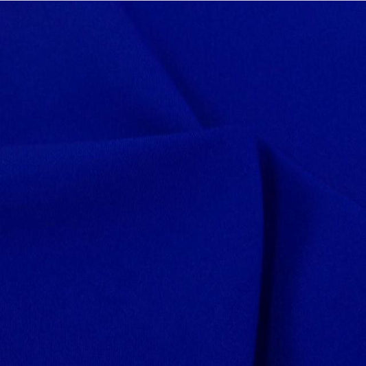 Royal Blue Bi-Stretch Polyester Fabric