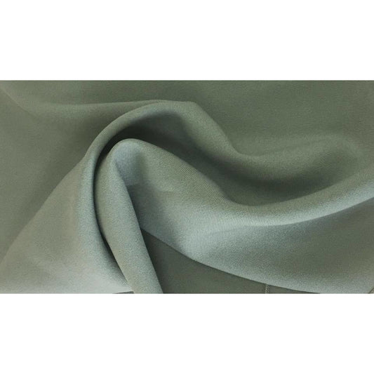 Sage Green Bi-Stretch Polyester Fabric