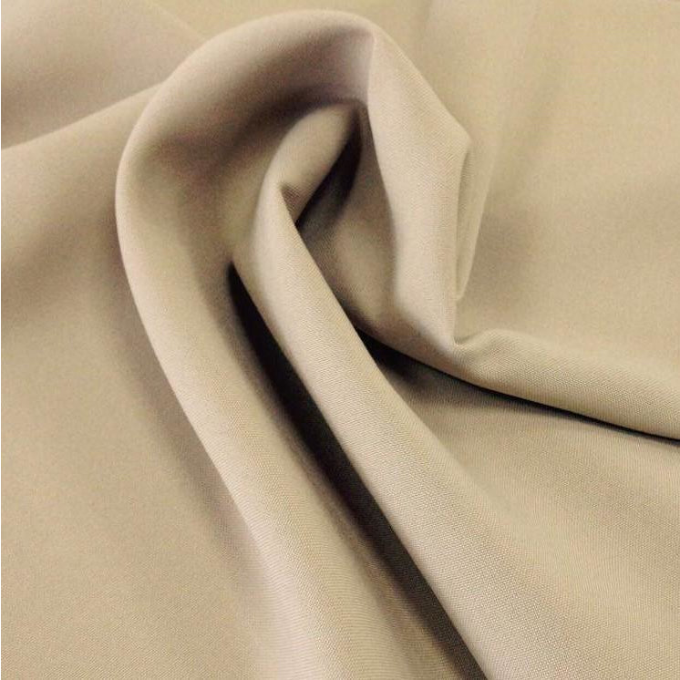 Stone Bi-Stretch Polyester Fabric