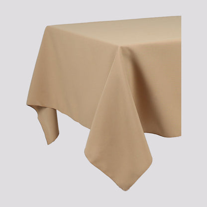 Stone Rectangle Plain Tablecloth - Pub Style Tables